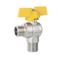 High Quality Brass Gas Angle Ball Valve axial valve dn500